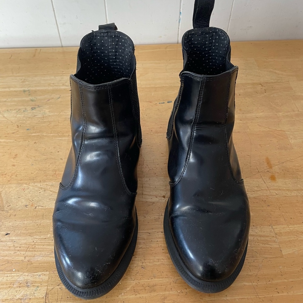 Dr. Martens Black Chelsea Leather Boots